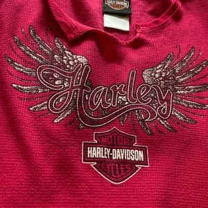Long sleeve light thermal Harley Shirt